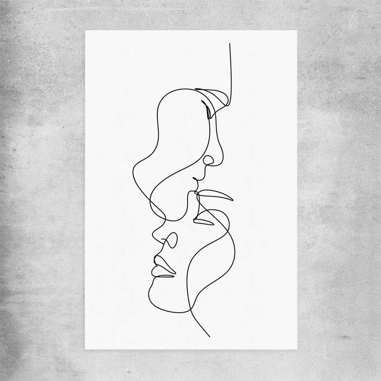 Warmth rolled print - part of our high quality fashion canvas wall art and prints collection