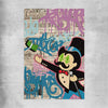Moneybags Graffiti rolled print - part of our high quality fashion canvas wall art and prints collection