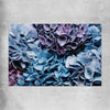 Floral print of Blue Hydrangea on a rolled print