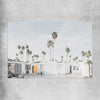 Floral print of Palm Springs on a rolled print