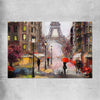Beautiful Paris rolled print is a high quality print in our city skyline, travel prints and maps collection