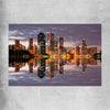 Brisbane City Reflections rolled print is a high quality print in our city skyline, travel prints and maps collection