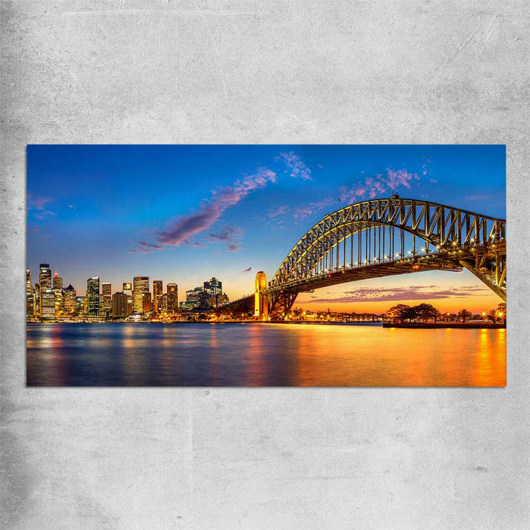 Darling Harbour rolled print is a high quality print in our city skyline, travel prints and maps collection