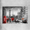 London Streetscape rolled print is a high quality print in our city skyline, travel prints and maps collection