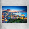 Naples City Lights rolled print is a high quality print in our city skyline, travel prints and maps collection