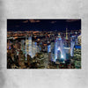 New York Glow rolled print is a high quality print in our city skyline, travel prints and maps collection