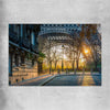 Paris Evening Light rolled print is a high quality print in our city skyline, travel prints and maps collection