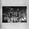 Sydney Night Skyline rolled print is a high quality print in our city skyline, travel prints and maps collection
