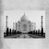 Taj Mahal View rolled print is a high quality print in our city skyline, travel prints and maps collection