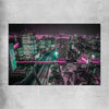 Tokyo Lights rolled print is a high quality print in our city skyline, travel prints and maps collection
