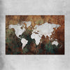 World Grunge rolled print is a high quality print in our city skyline, travel prints and maps collection