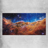 Space prints and wall art of Carina Nebula on a rolled print