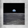 Space prints and wall art of Earthrise on a rolled print