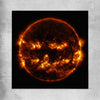 Space prints and wall art of Halloween Sun on a rolled print