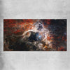Space prints and wall art of Tarantula Nebula on a rolled print