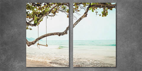 Collection list image for beach and coastal wall art sets