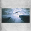 Inspirational wall art print of Risk It on a rolled print