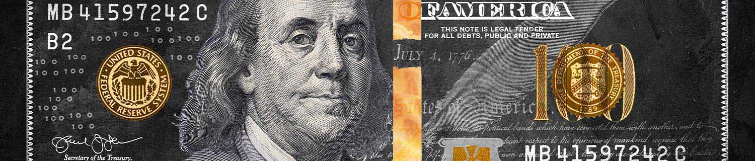 Money wall art collection header image