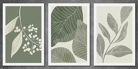 Collection list image for three piece wall art