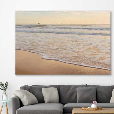 beach and coastal wall art print of Calm Tides