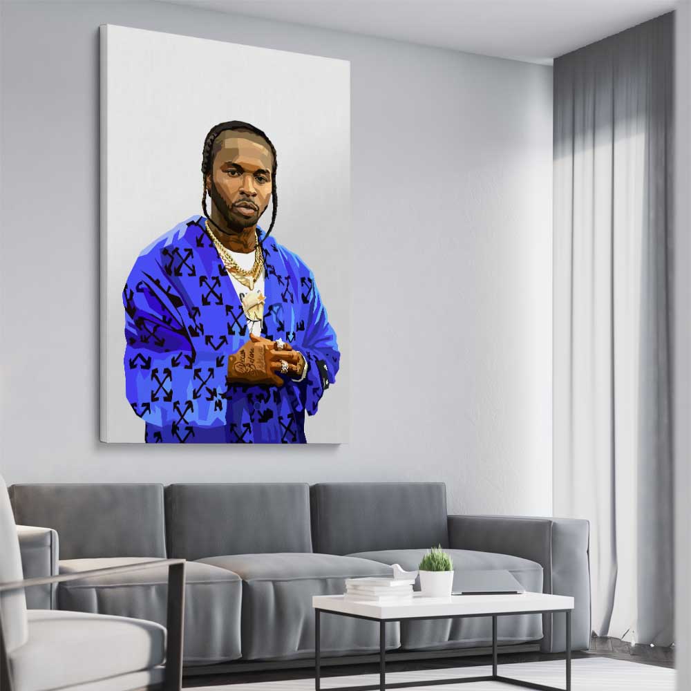 Pop smoke wall tapestry hot sale